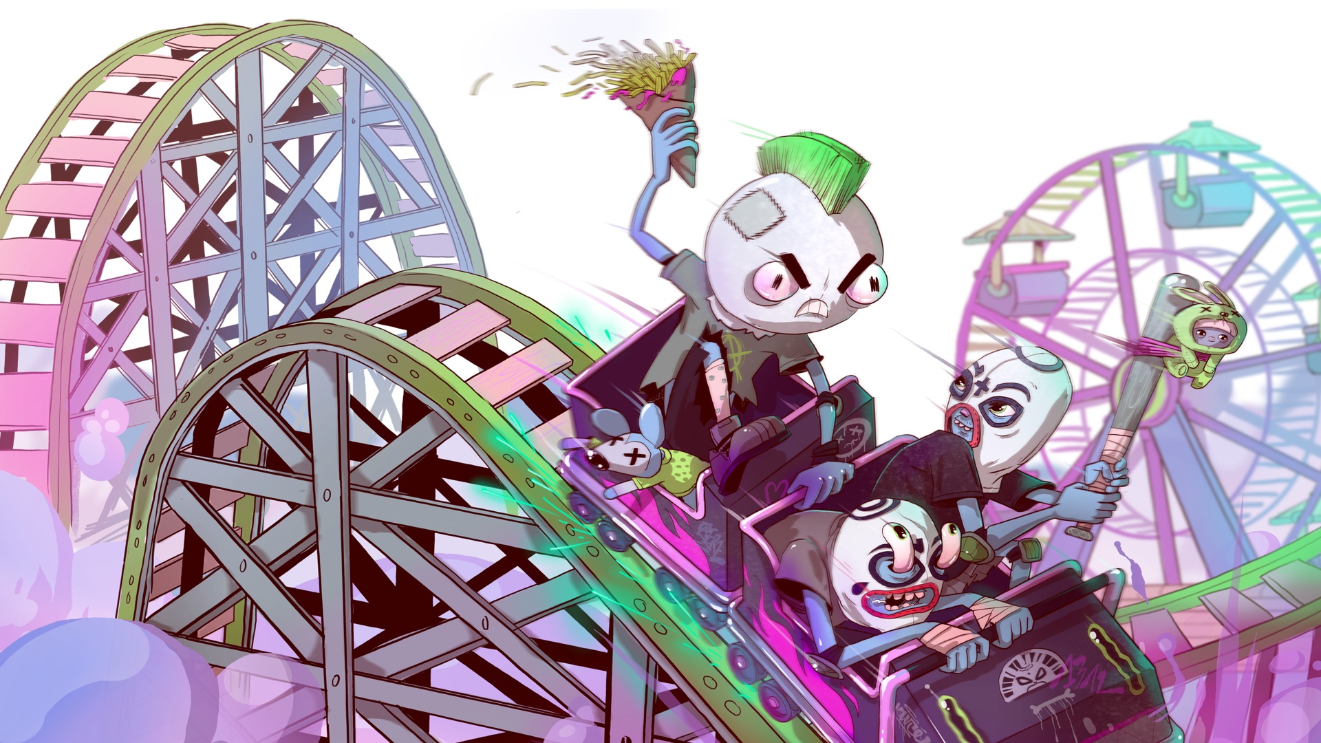 Affiche Krav Boca X Poesie Zero en concert à Bataclan